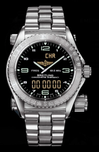 Breitling Emergency Bianco Gold Watch